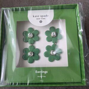 Kate Spade x Target flower earrings